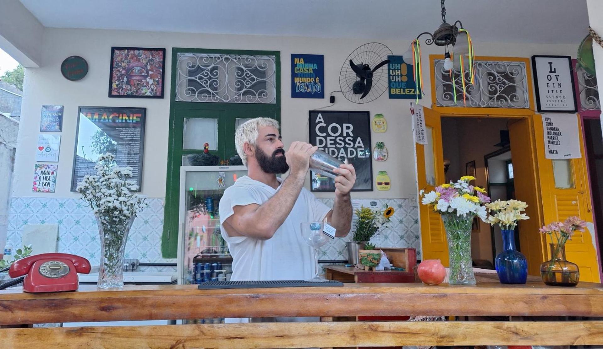 Hostel Recife Bar Quartos Climatizados Das 22H As 8H ภายนอก รูปภาพ